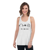 Vibe Baseball Women's Flowy Racerback Tank