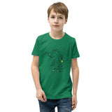 BOYS SHORT SLEEVE SCRIBBLE TENNIS TEE