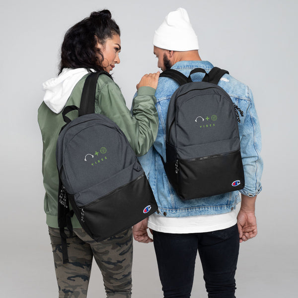 Vibe Volleyball Embroidered Champion Backpack